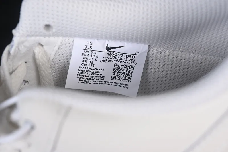 All categories Nk Air Force 1 Air Force series Nk Air Force 1 Low Air Force low-top Nike Air Force 1'07 Low Air Force 1 low-top casual sneakers IM6002-030